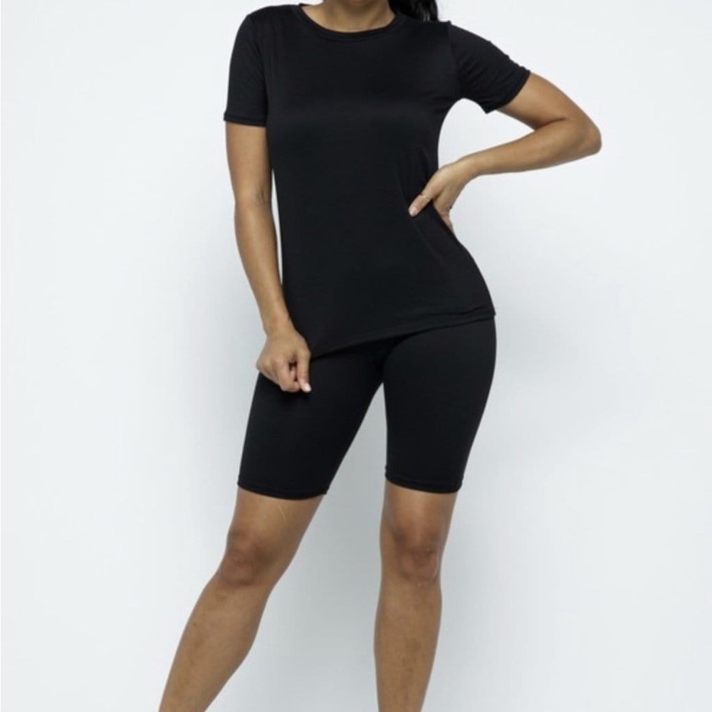 Biker Short Set